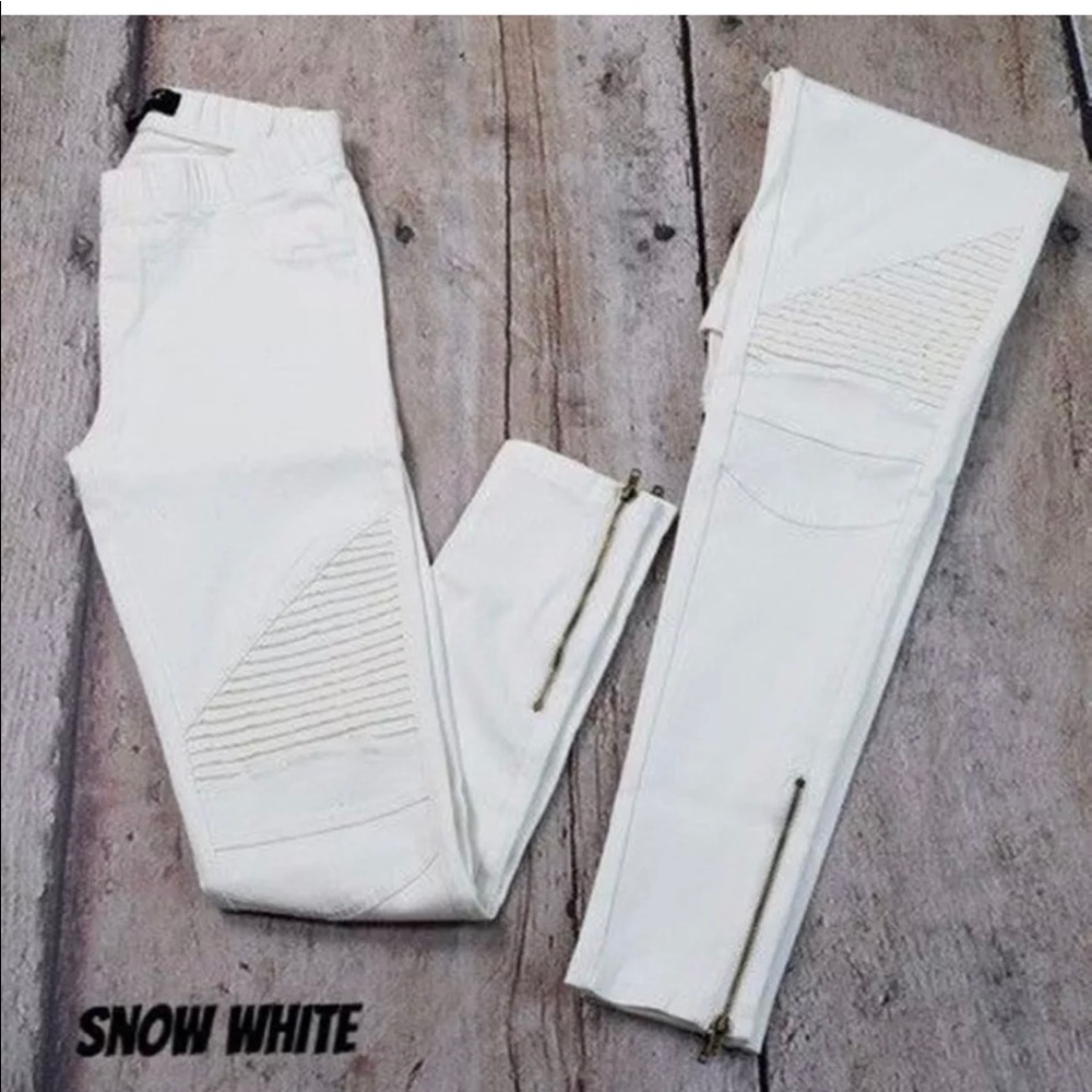 Moto Jeans with Zip Ankle - Picture 6 of 8